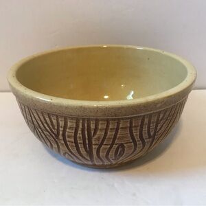 Wood Grain Watt Ware Mixing Bowl